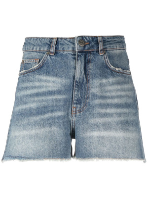 

Stonewashed denim shorts, TWINSET Stonewashed denim shorts