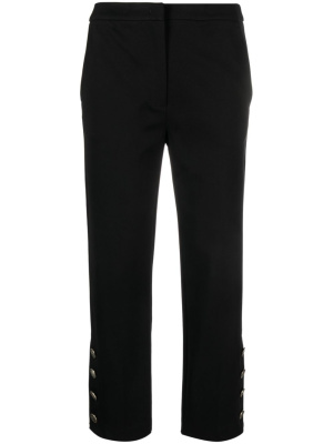 

Logo-buttons cropped trousers, TWINSET Logo-buttons cropped trousers