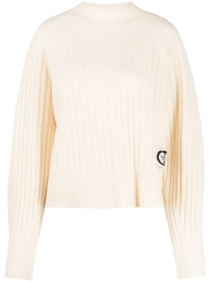 

Ribbed-knit wool-blend jumper, TWINSET Ribbed-knit wool-blend jumper