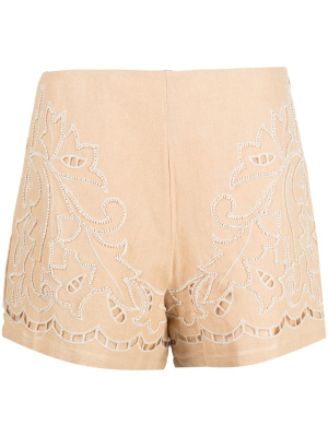 

Broderie-anglaise mini shorts, TWINSET Broderie-anglaise mini shorts