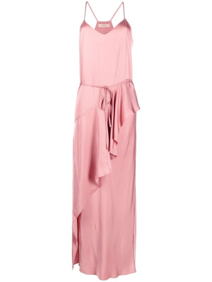 

Satin-finish long dress, TWINSET Satin-finish long dress