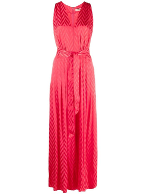 

Chevron V-neck jumpsuit, TWINSET Chevron V-neck jumpsuit