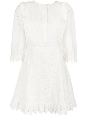 

Broderie anglaise shirt dress, TWINSET Broderie anglaise shirt dress