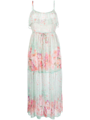 

Flower-star-print long dress, TWINSET Flower-star-print long dress