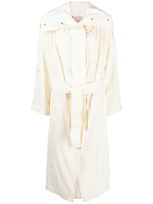 

Drawstring duster coat, TWINSET Drawstring duster coat