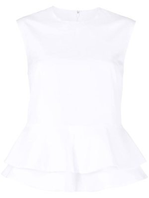 

Cotton peplum top, Comme Des Garçons Cotton peplum top