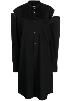 

Cut-out cotton oversize shirt, Comme Des Garçons Cut-out cotton oversize shirt