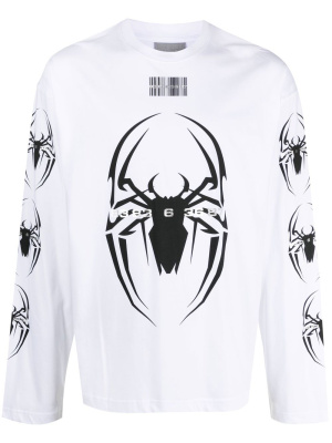 

Graphic-print long-sleeved T-shirt, VTMNTS Graphic-print long-sleeved T-shirt