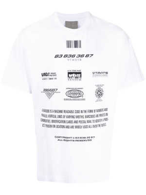 

Motif-print T-shirt, VTMNTS Motif-print T-shirt