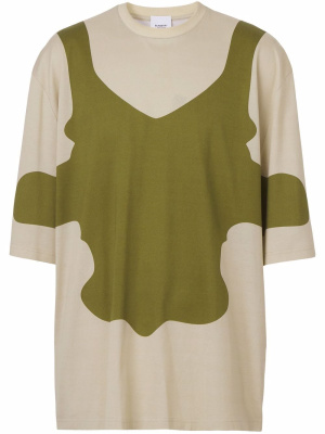 

Reconstructed print T-shirt, Burberry Reconstructed print T-shirt
