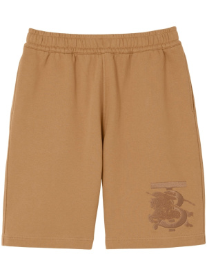 

Embroidered-motif cotton shorts, Burberry Embroidered-motif cotton shorts