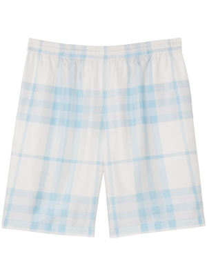 

Checked silk shorts, Burberry Checked silk shorts