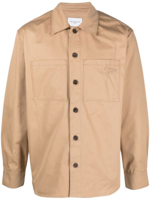 

Button-up shirt jacket, Maison Kitsuné Button-up shirt jacket