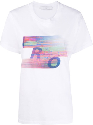 

Graphic logo-print T-shirt, IRO Graphic logo-print T-shirt