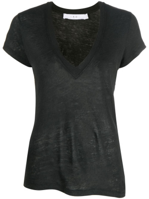 

V-neck short-sleeve T-shirt, IRO V-neck short-sleeve T-shirt
