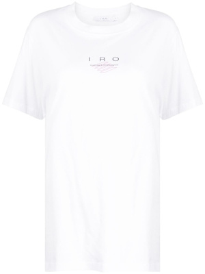 

Lisio logo-print T-shirt, IRO Lisio logo-print T-shirt
