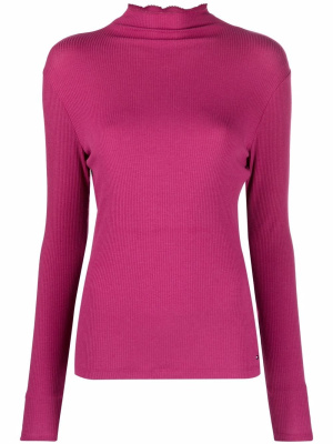 

Long-sleeved ribbed-knit top, Tommy Hilfiger Long-sleeved ribbed-knit top