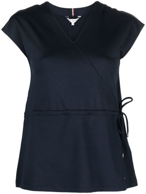 

Drawstring-fastened knitted top, Tommy Hilfiger Drawstring-fastened knitted top