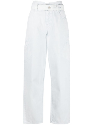 

Belted straight-leg jeans, IRO Belted straight-leg jeans
