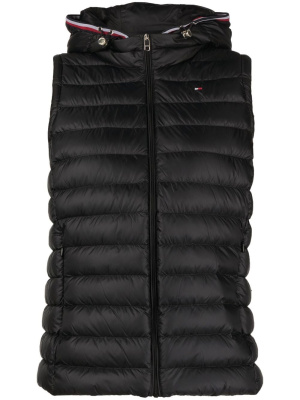 

Down-feather hooded gilet, Tommy Hilfiger Down-feather hooded gilet