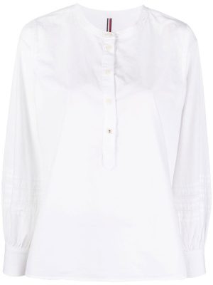 

Long-sleeve pullover blouse, Tommy Hilfiger Long-sleeve pullover blouse