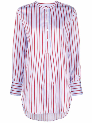 

Sateen stripe tunic shirt, Tommy Hilfiger Sateen stripe tunic shirt