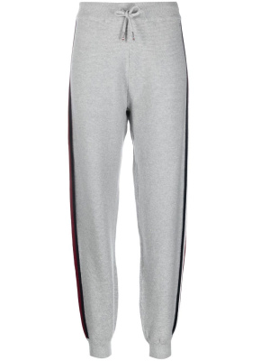 

Stripe-detail knitted track pants, Tommy Hilfiger Stripe-detail knitted track pants