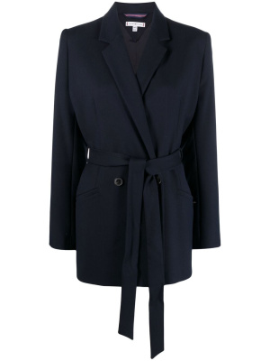 

Belted double-breasted blazer, Tommy Hilfiger Belted double-breasted blazer