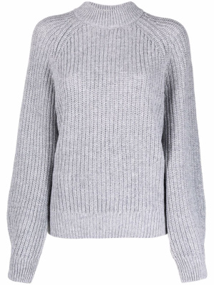 

Rib-knit mock-neck jumper, Tommy Hilfiger Rib-knit mock-neck jumper
