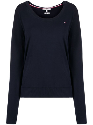 

Open-neck hoodie, Tommy Hilfiger Open-neck hoodie