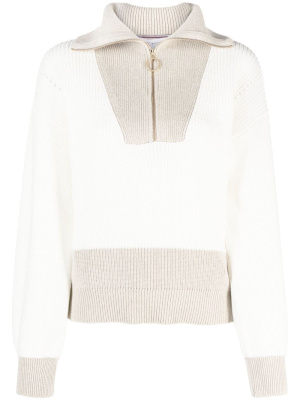 

Colour-block half-zip sweatshirt, Tommy Hilfiger Colour-block half-zip sweatshirt