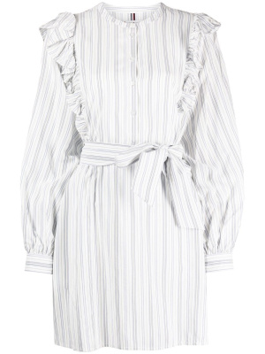 

Regular stripe short ruffle dress, Tommy Hilfiger Regular stripe short ruffle dress