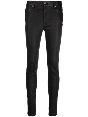 

Cropped skinny leather trousers, IRO Cropped skinny leather trousers
