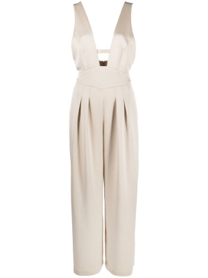 

Harriet plunging-V-neck jumpsuit, IRO Harriet plunging-V-neck jumpsuit