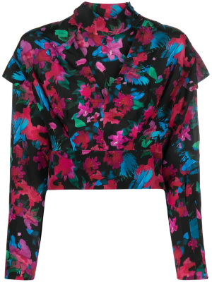 

Martina floral-print silk blouse, IRO Martina floral-print silk blouse