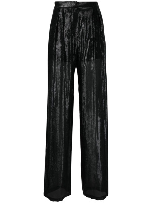 

Resa metallic silk trousers, IRO Resa metallic silk trousers