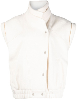 

Faux shearling vest jacket, IRO Faux shearling vest jacket