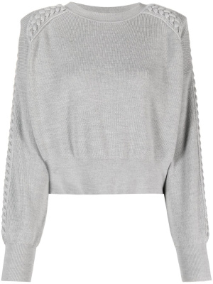 

Braid-detail wool jumper, IRO Braid-detail wool jumper