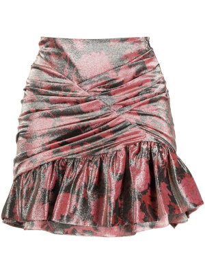 

Junia gathered-detail skirt, IRO Junia gathered-detail skirt