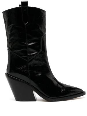

100mm western-style leather boots, IRO 100mm western-style leather boots