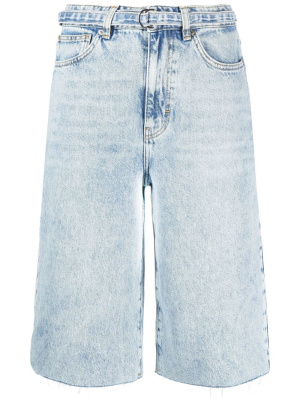 

Knee-length denim shorts, IRO Knee-length denim shorts
