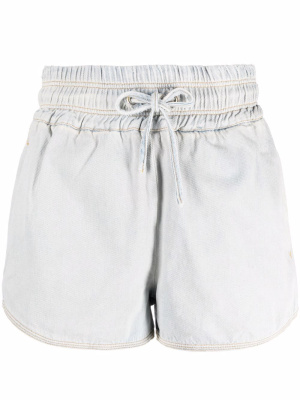 

Bleached denim shorts, IRO Bleached denim shorts
