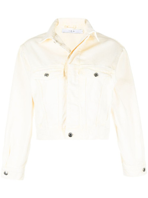 

Cropped denim jacket, IRO Cropped denim jacket