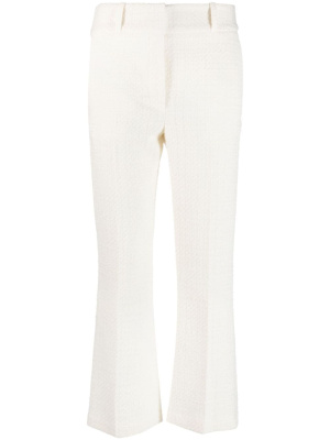 

High-waisted cropped-leg trousers, IRO High-waisted cropped-leg trousers