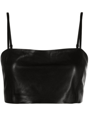

Davina leather crop top, IRO Davina leather crop top