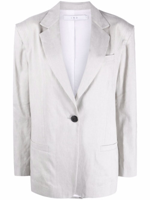 

Pleat-detail single-breasted blazer, IRO Pleat-detail single-breasted blazer
