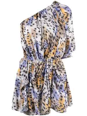

Single-shoulder design playsuit, IRO Single-shoulder design playsuit