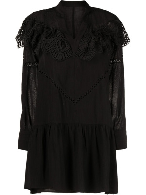 

Dovy lace-panelled minidress, IRO Dovy lace-panelled minidress