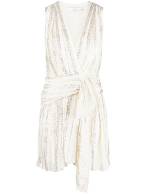 

Valenta lurex-detail mini dress, IRO Valenta lurex-detail mini dress