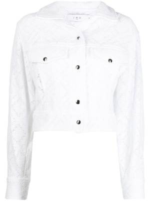 

Uliana crotchet jacket, IRO Uliana crotchet jacket